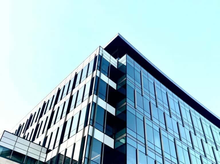 A commercial building requiring building permit expediting from DFM.